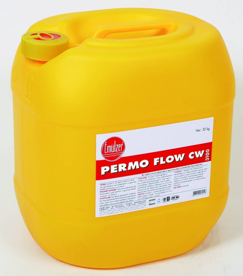Permo Flow CW Kristalize Sıvı Beton Katkısı 