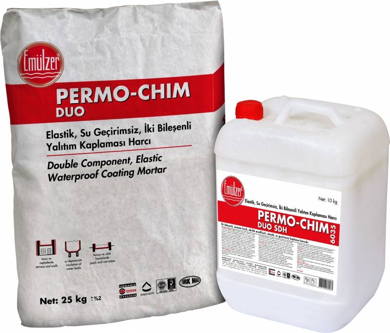 Permo-Chim Duo SDH  Süper Elastik Yalıtım Harcı