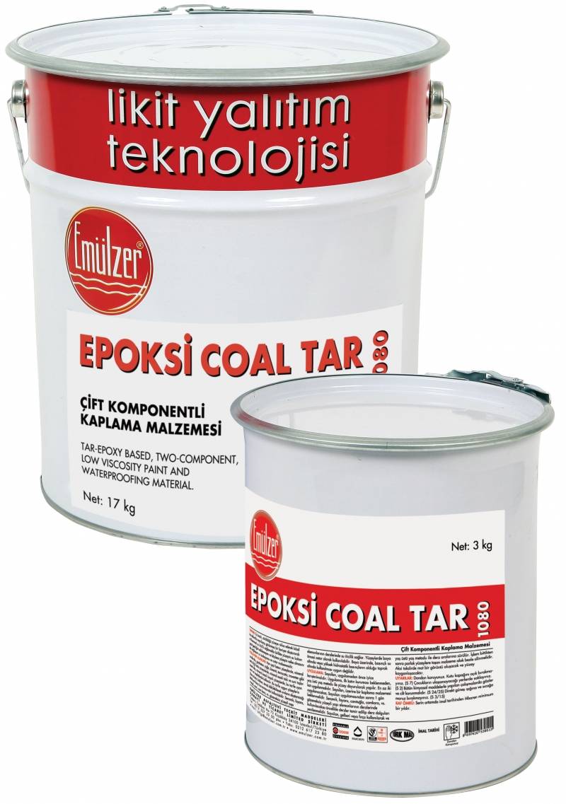 Epoxy Coal Tar 85/15 Katran Esaslı Solventsiz Epoksi Boya 10kg